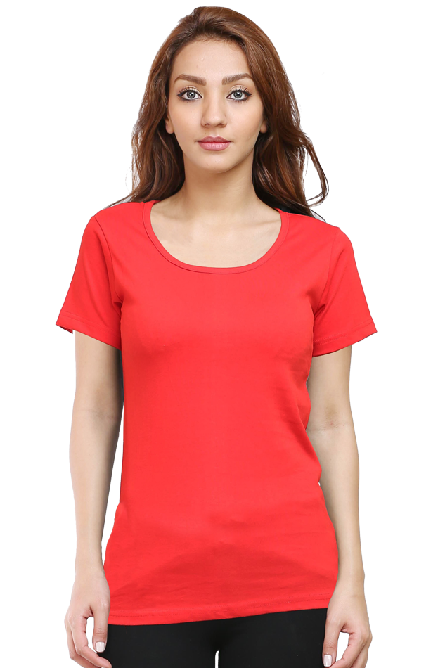 Womens Solid Colour Tshirt - Accents and Apparels