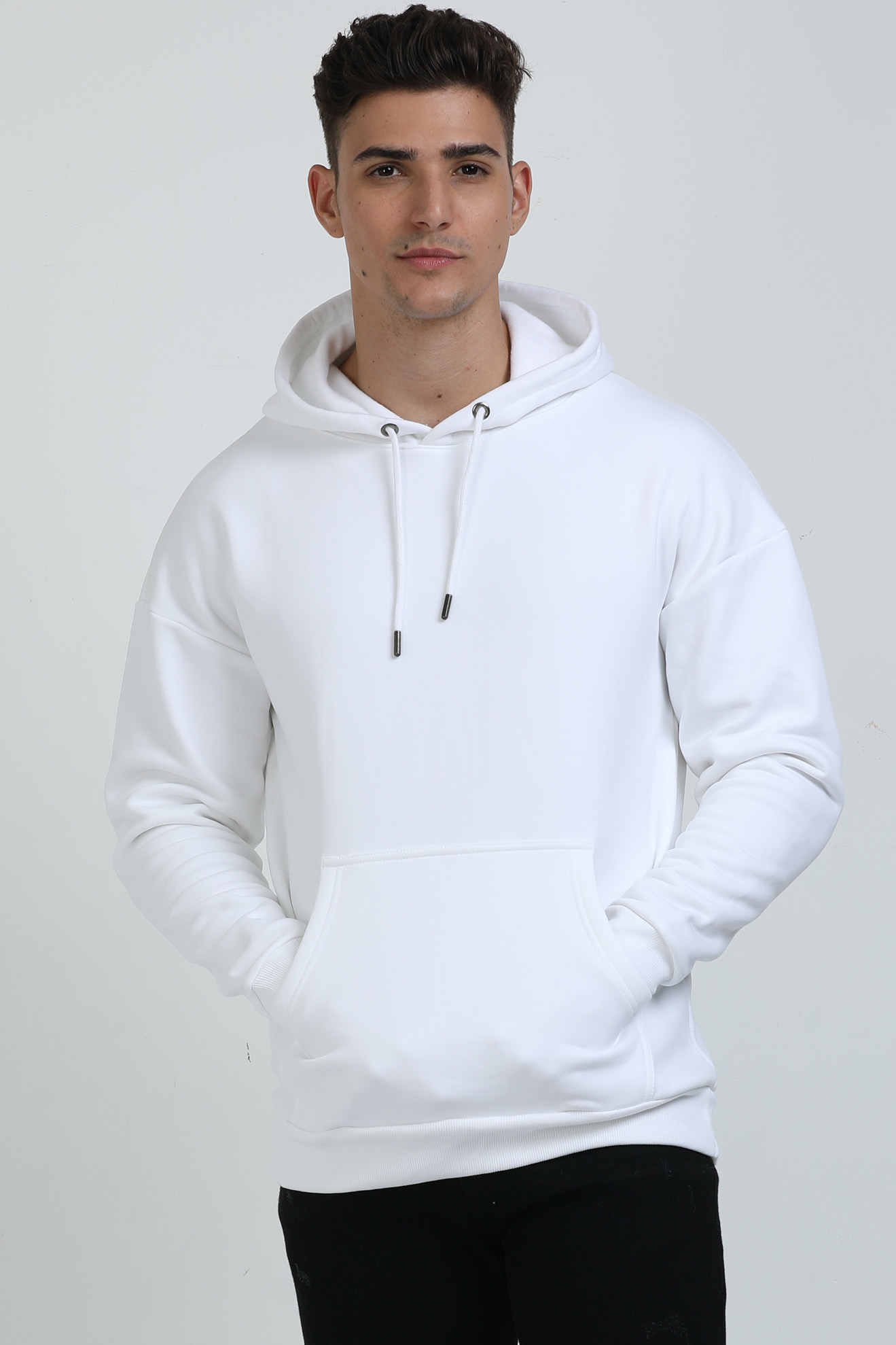 Mens Oversized Hooded Sweatshirt - Accents and Apparels