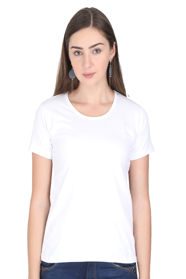 Womens Solid Colour Tshirt - Accents and Apparels