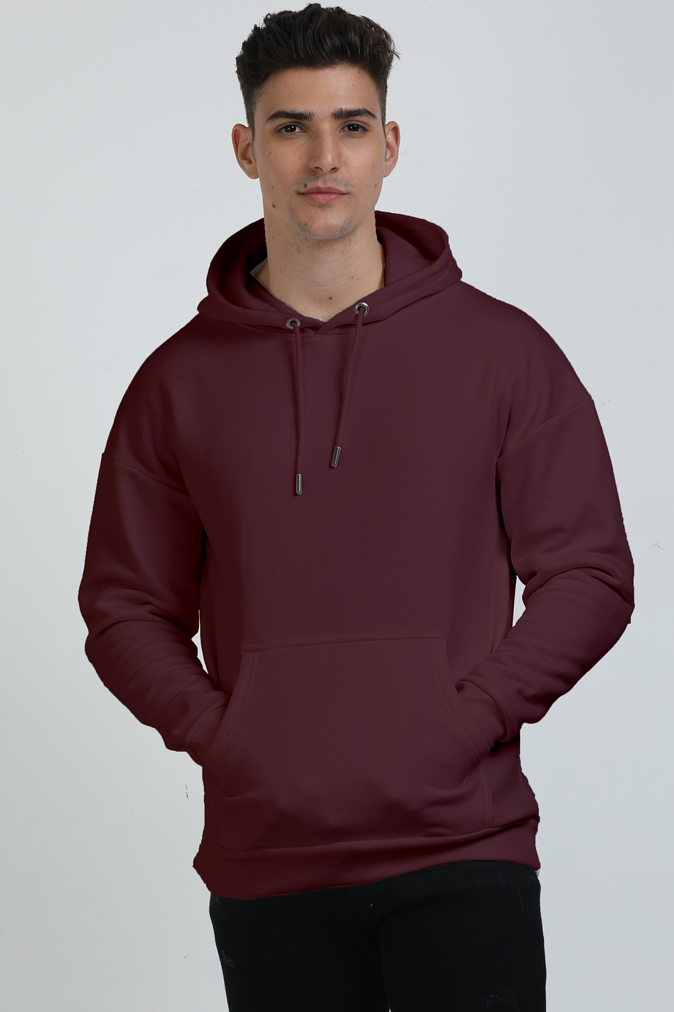 Mens Oversized Hooded Sweatshirt - Accents and Apparels