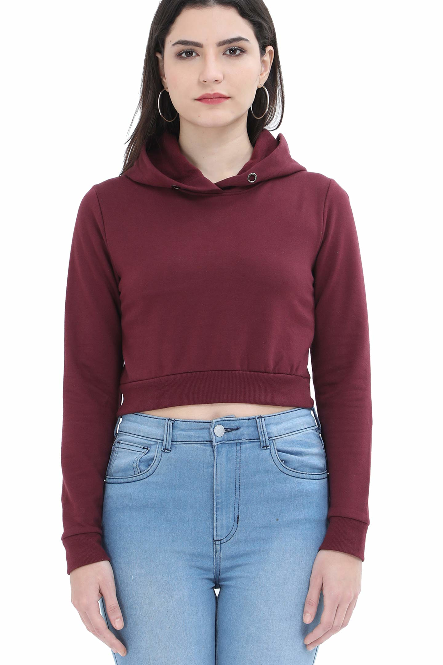 Women Crop Hoodies - Accents and Apparels