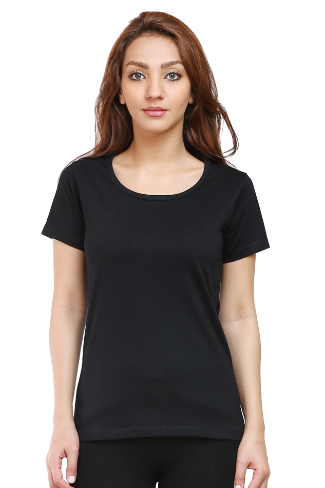 Womens Solid Colour Tshirt - Accents and Apparels