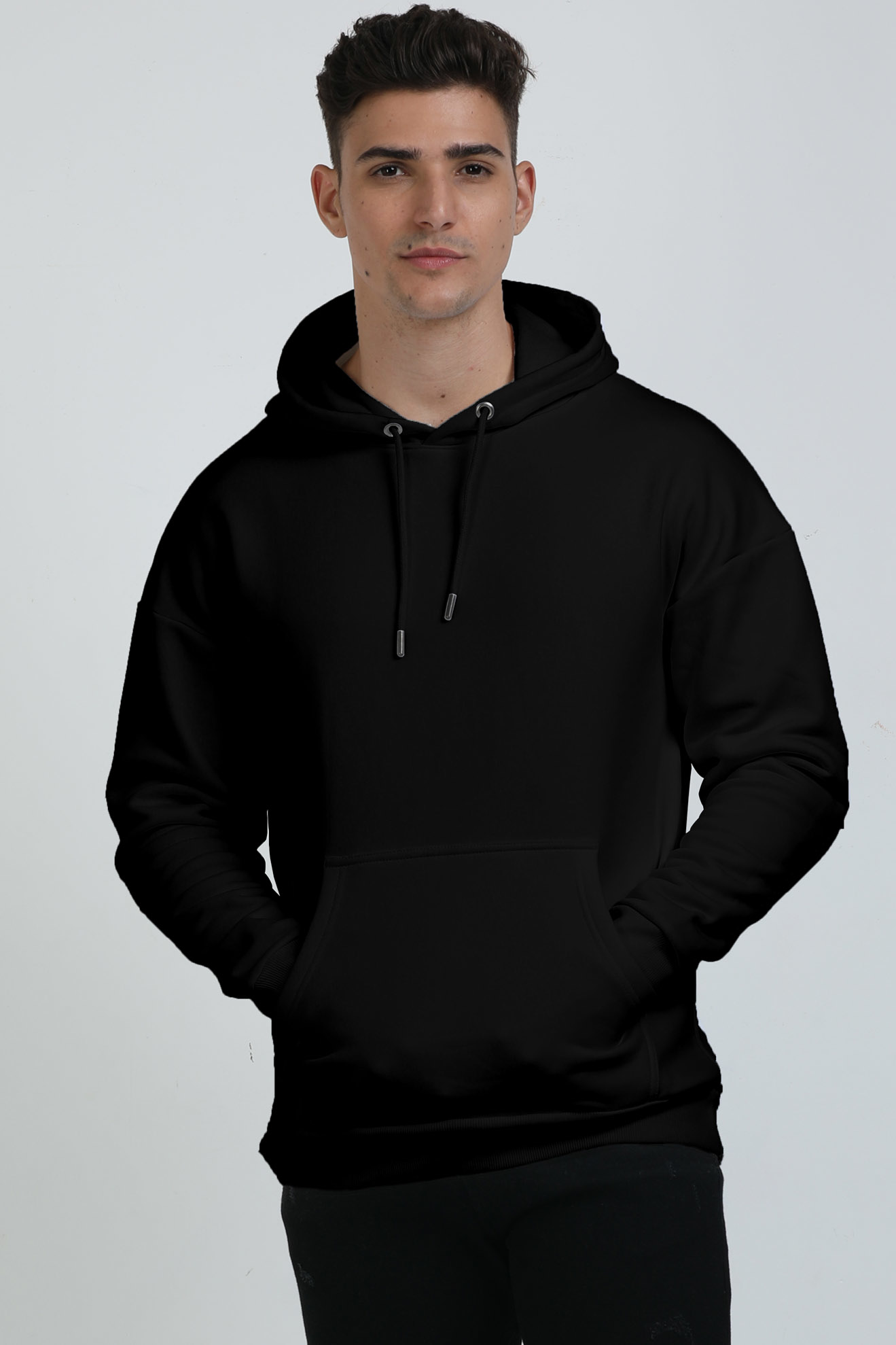 Mens Oversized Hooded Sweatshirt - Accents and Apparels