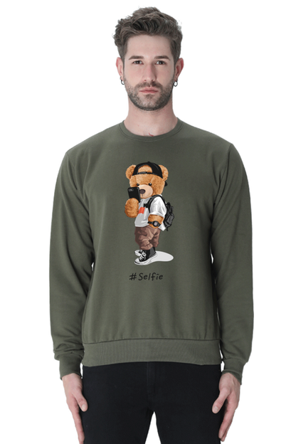 Cozy Vibes: Men's Relaxed Fit Sweatshirt