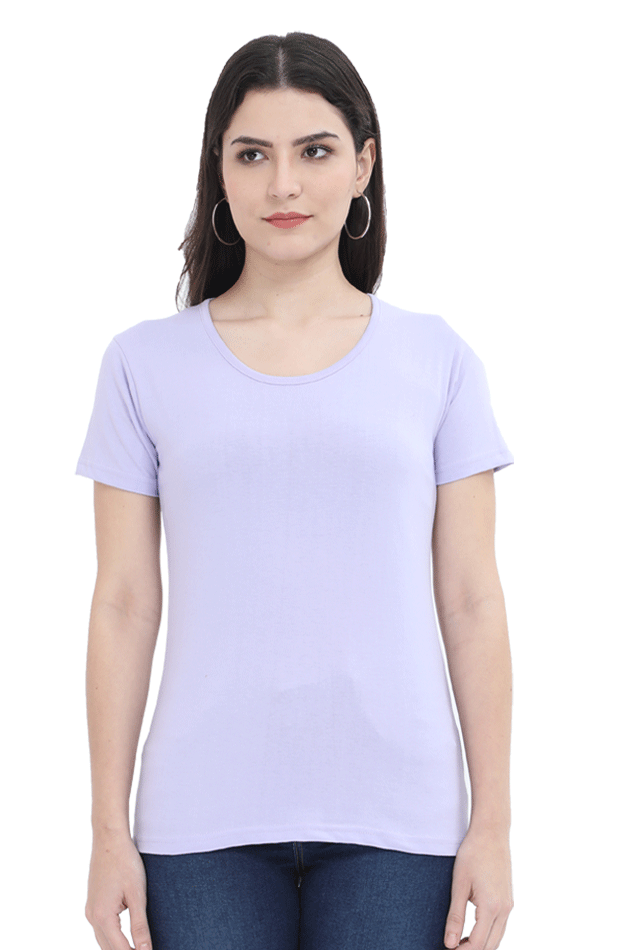 Womens Solid Colour Tshirt - Accents and Apparels