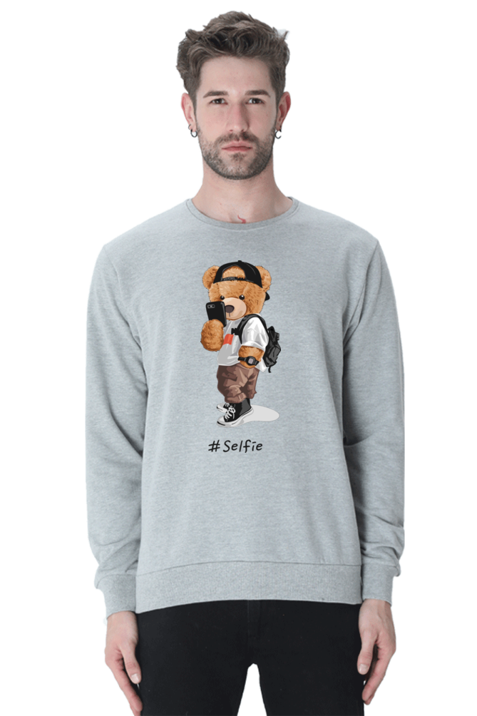 Cozy Vibes: Men's Relaxed Fit Sweatshirt