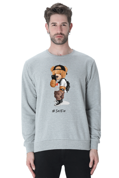 Cozy Vibes: Men's Relaxed Fit Sweatshirt