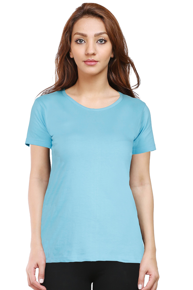 Womens Solid Colour Tshirt - Accents and Apparels